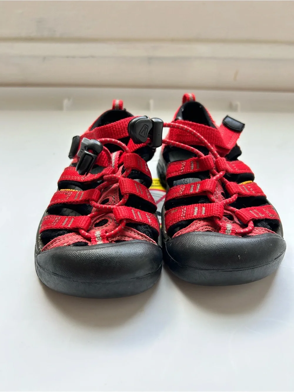 KEEN Newport H2 Toddler Sandals Size 10 - Racing Red Waterproof - Hiking Water S